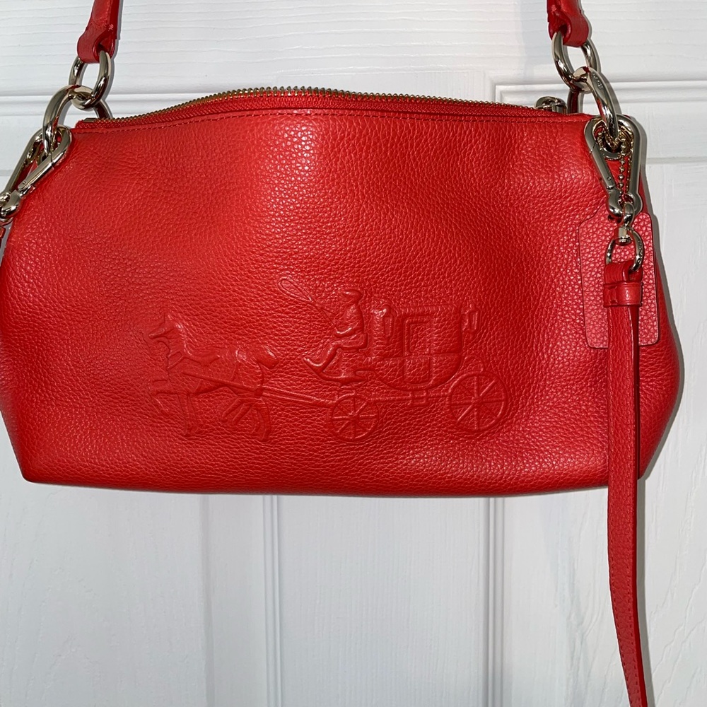 Coach cross body purse